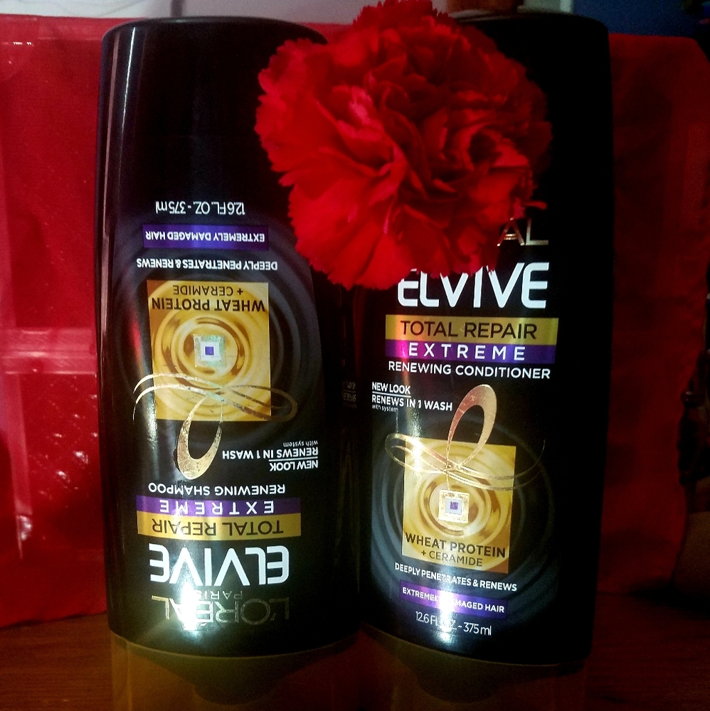 💝🛀🧖‍Loreal extreme rapair shampoo & conditioner